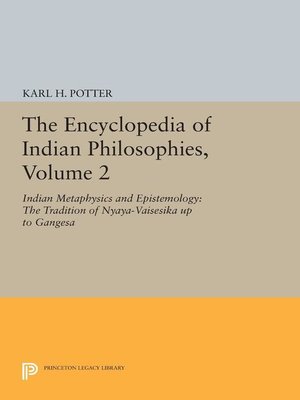 cover image of The Encyclopedia of Indian Philosophies, Volume 2